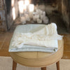 100% organic, GOTS Certified linen throw blankets