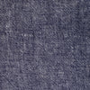 Navy and Cream Linen Throw Blanket